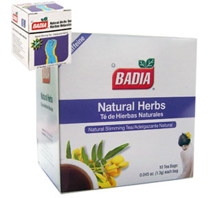 Natural  herbs  tea by Badia.  10 Bags