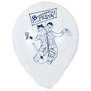 Cuban balloons.  Bienvenidos a mi fiesta 11 .  12 pack