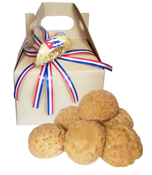 Coconut And Milk Cream, 6 Pieces, Individually Wrapped.