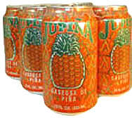 Jupina Pineapple Drink Six Pack 12 Oz Cans