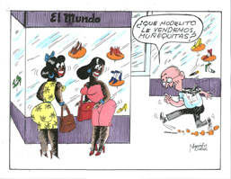 El Zapatero The Shoe Salesman 8 1/2 X 11