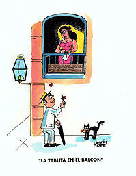 El Balcon The Balcony 8 1/2 X 11