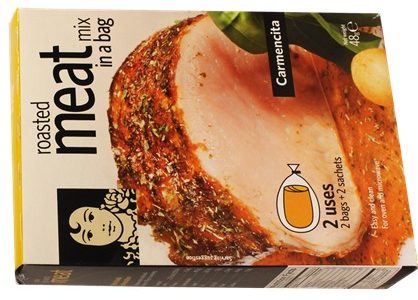 Spanish roasted beef seasoning in a bag by Carmencita