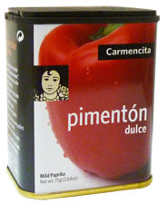Carmencita  Spanish mild paprika.  2.6 oz