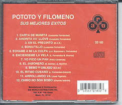 Cd – Pototo Y Filomeno