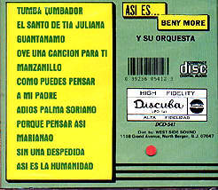 Cd – Beny More – Asi Es…