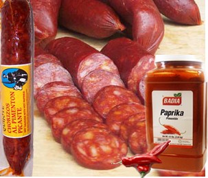 Chorizos  with hot  paprika Quijote  10 1/2 oz