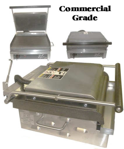 Commercial sandwich press large size