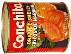 Orange shells in syrup by Conchita 32 oz