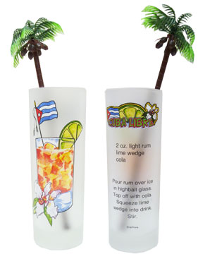 Cuba Libre tall glass featuring  Cuba Libre recipe.