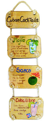 Colorful wood wall applique. 20 x  7