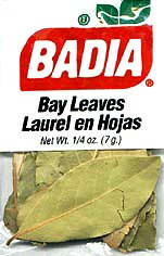 Badia  bay  leaves whole.  Cellophane bag.  0.20 oz
