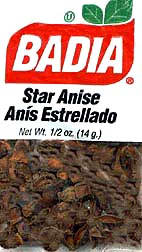Badia Bag Star Anise 1/2 Oz