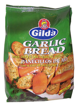 Gilda toasted bread rolls with olive oil, Garlic and parsley. 7 Oz
