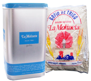 Gofio La Molineta  (Gofio de trigo) from Canary Islands, Spain. 2.2 ls