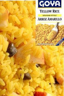 Goya yellow rice,  Spanish style 8 Oz