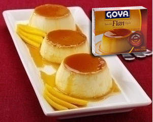 Cuban flan with caramel included. 8  servings. 5.5 oz