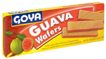 Goya guava filled wafers 5.6 Oz