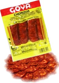 Goya  chorizos  4 Pack  7 oz