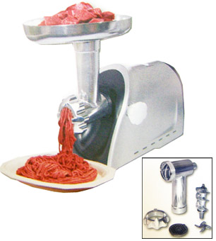 Meat grinder, electric.