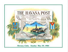 Havana Post May 29, 1904 Print 8 1/2 X 11