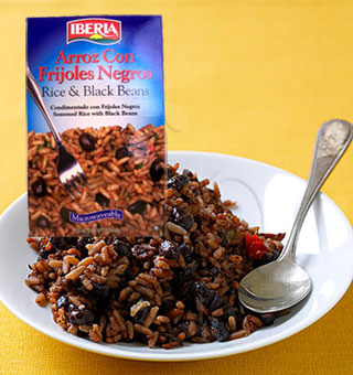 Iberia – Congris  rice and black beans 7 Oz
