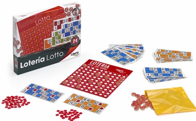 Loteria game set. 24 cartons