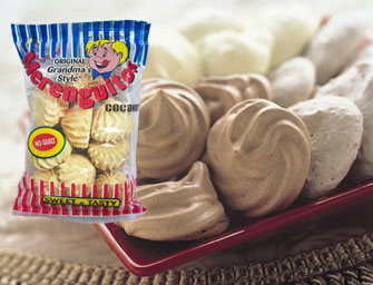 Merengue puffs coconut flavor. 1 oz