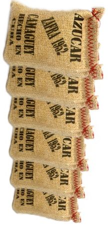 Mini retro sugar sacks. Set of 6