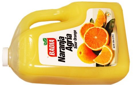 Badia sour orange.  1 gallon container.