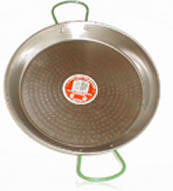 Paella pan. / Paellera  12  servings. 18