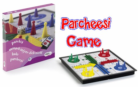 Parcheesi game set