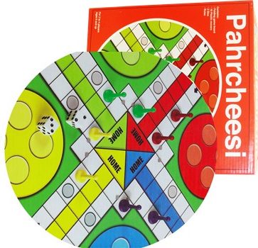 Parcheese game set