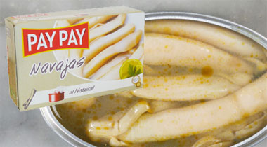 Pay Pay razor shells. Imported from Spain  4 oz