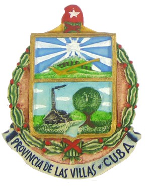 Refrigerator Magnet Las Villas Province Coat of Arms . Hand made