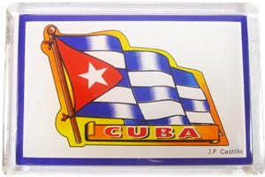 Cuban flagrefrigerator magnet