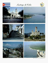 Large Photo Poster Santiago De Cuba