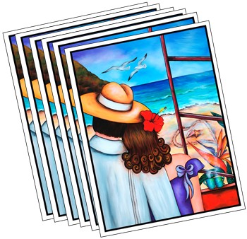 Invitation card. Something to Remember.  Set of 6