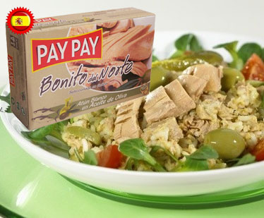 Pay Pay North White Tuna In Olive Oil  4 Oz