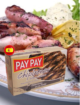 Pay Pay Stuffed Squids (Calamari) Chipirones  4 Oz