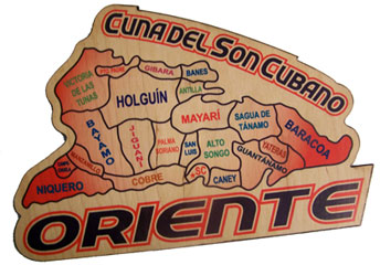 Wall Wood Plaque Oriente Province